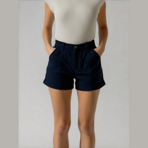 GAP khakis, blue cuffed shorts with front and back pockets, size 12, Like New